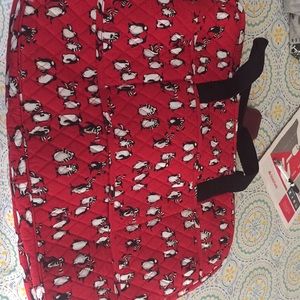 Vera Bradley Playful Penguins Travel Bag